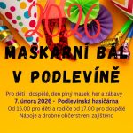 Maškarní bál pro děti i dospělé